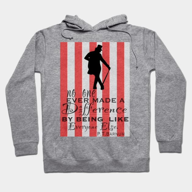 Self-Care Quote From P.T.Barnum Hoodie by Wear A Tee Shirt 